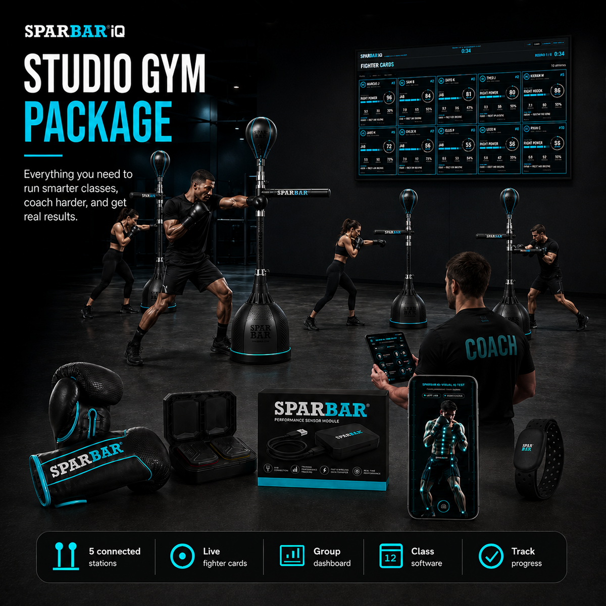 SPARBAR IQ STUDIO - Connected Class System