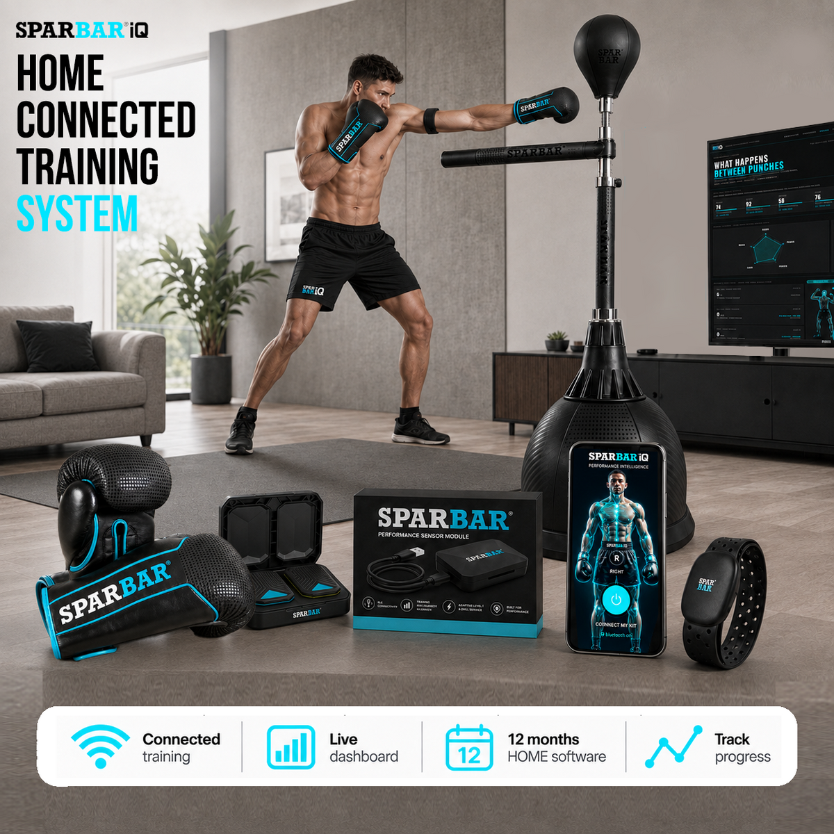SPARBAR IQ HOME - Connected Home Training System