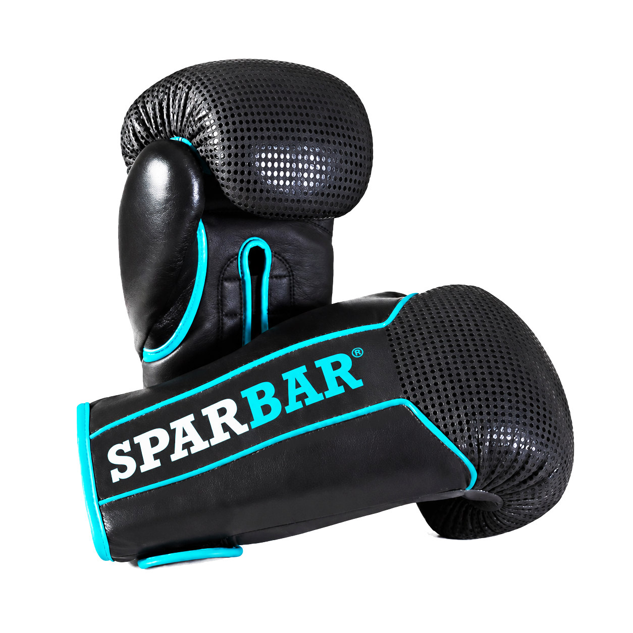 SPARBAR® SB1 LACED BOXING GLOVE - MIDNIGHT BLACK